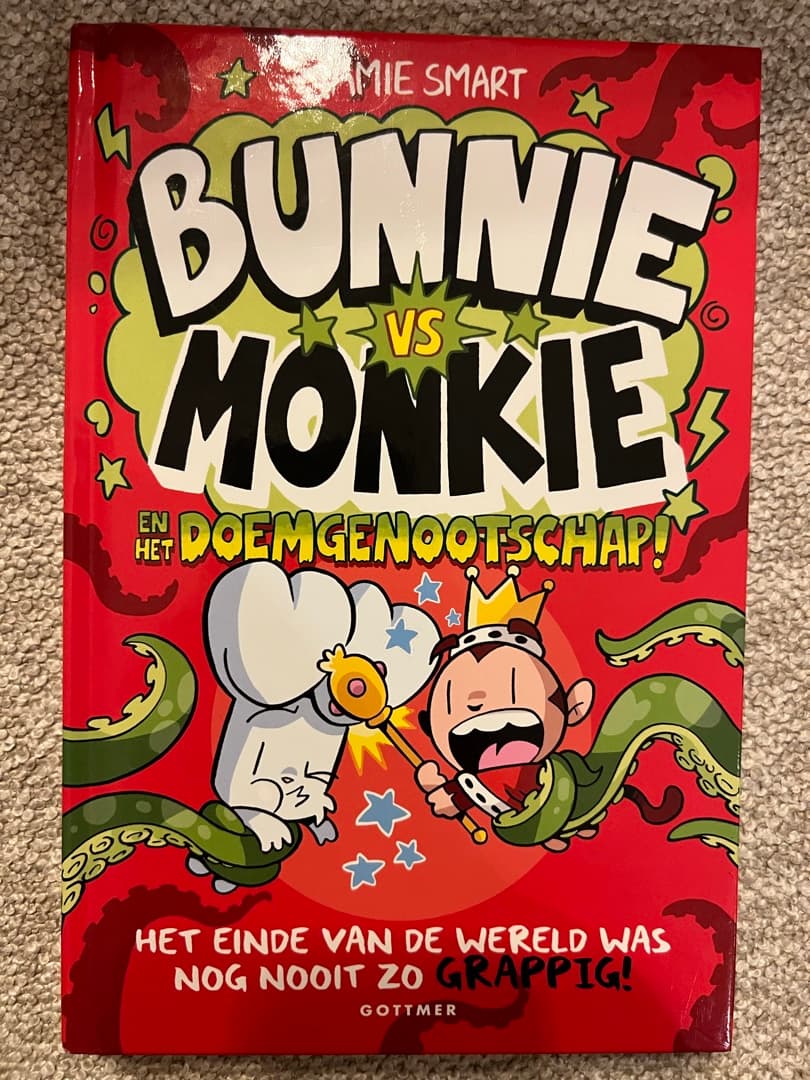 Foto 1 von Bunnie vs Monkie en het Doemgenootschap!