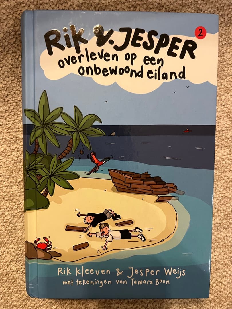 Foto 1 van Rik en Jesper overleven op een onbewoond eiland
