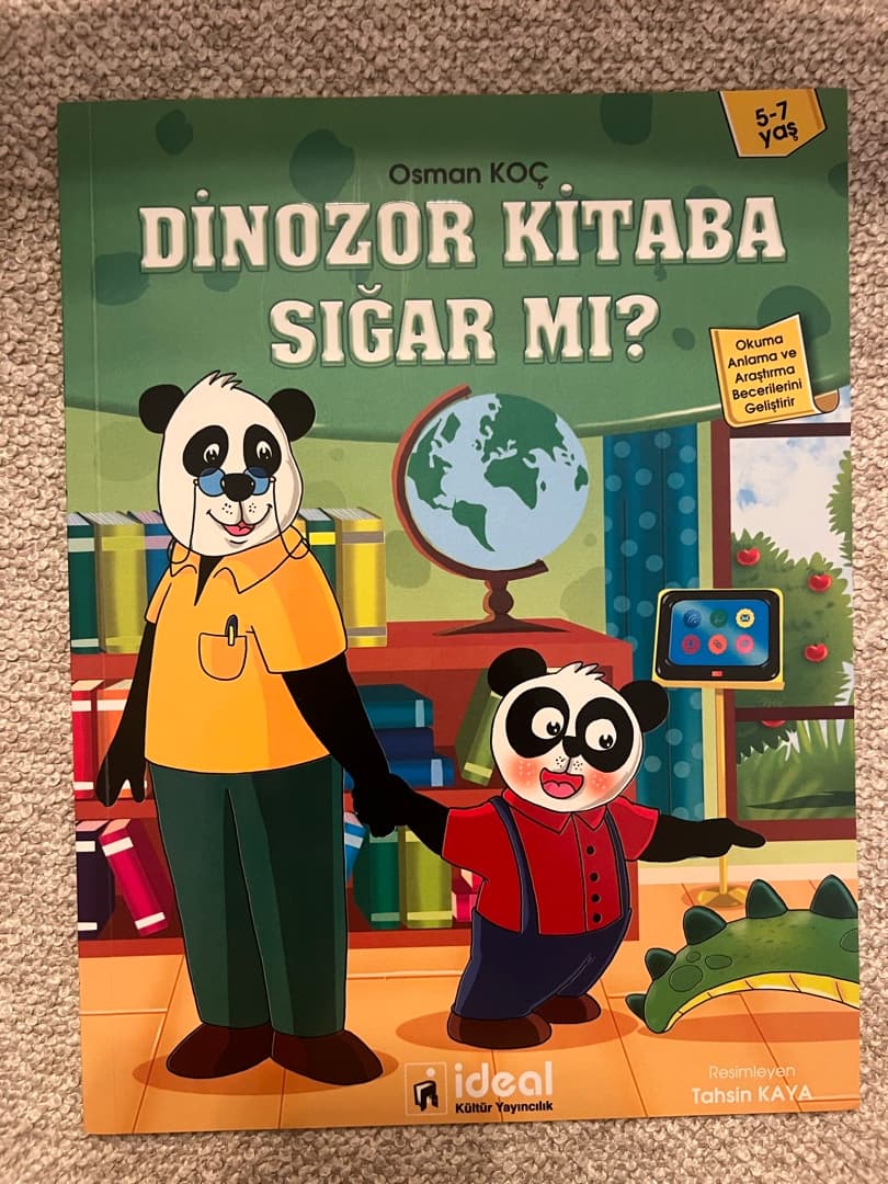 Foto 1 van Dinozor Kitaba Sığar mı?