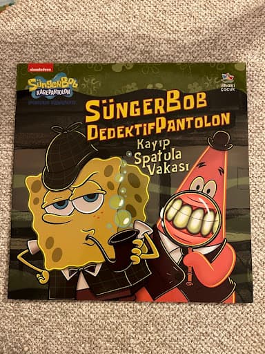 Foto 1 van SüngerBob DedektifPantolon - Kayıp Spatula Vakası