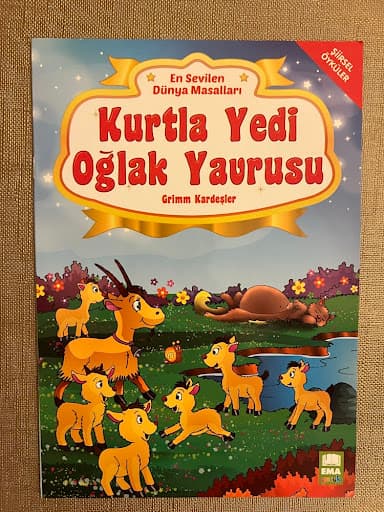Foto 1 van Kurtla Yedi Oğlak Yavrusu (En Sevilen Dünya Masalları)