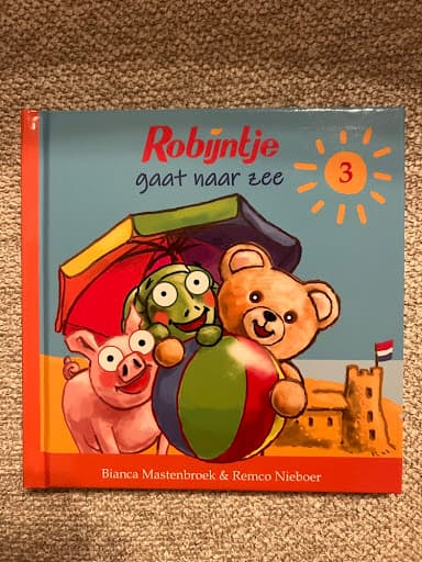 Foto 1 van Robijntje gaat naar zee