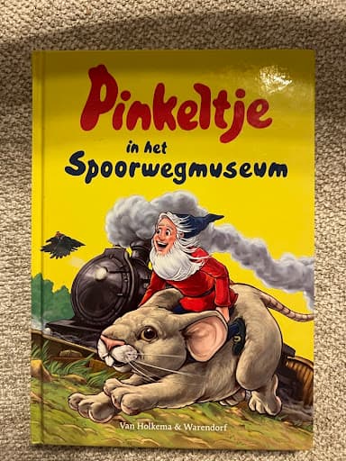 Foto 1 van Pinkeltje in het Spoorwegmuseum
