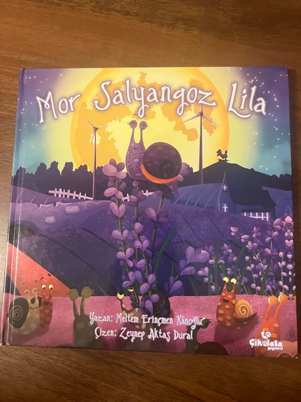 Foto 1 van Mor Salyangoz Lila