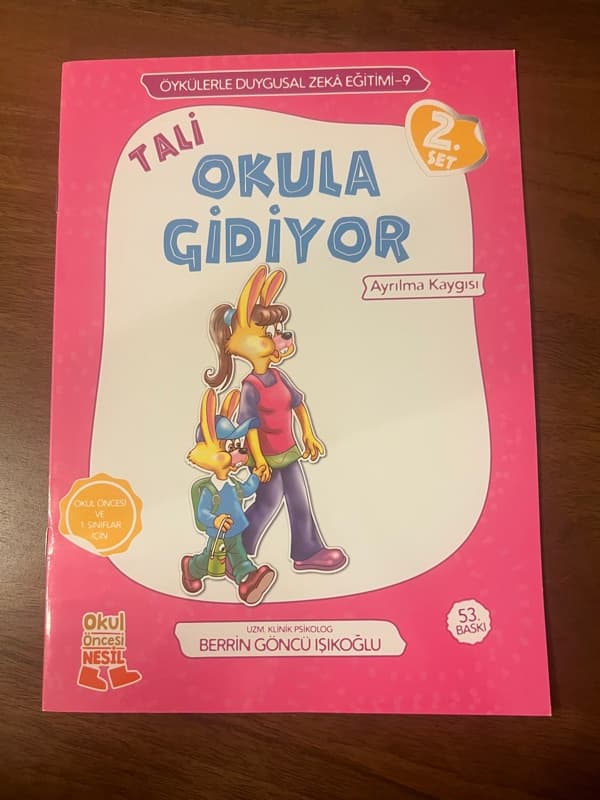 Foto 1 van Tali Okula Gidiyor - Öykülerle Duygusal Zekâ Eğitimi 9