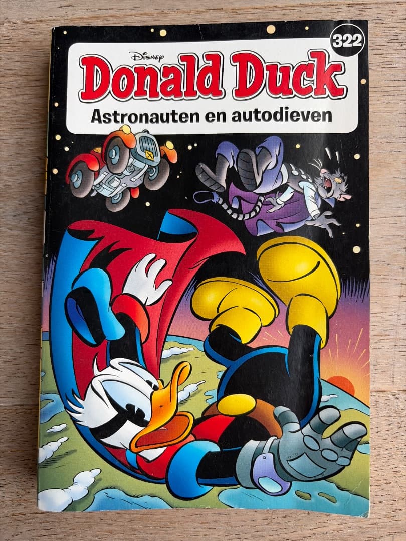 Foto 1 van Donald Duck Astronauten en autodieven